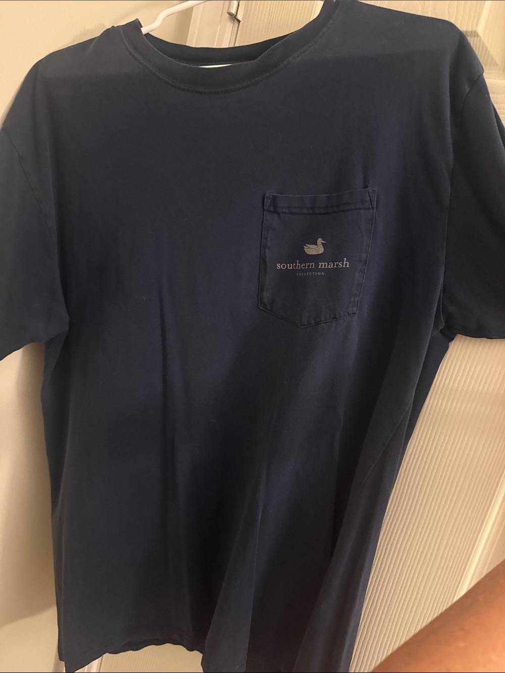 Southern Marsh Navy Pocket Short Sleeve Tee